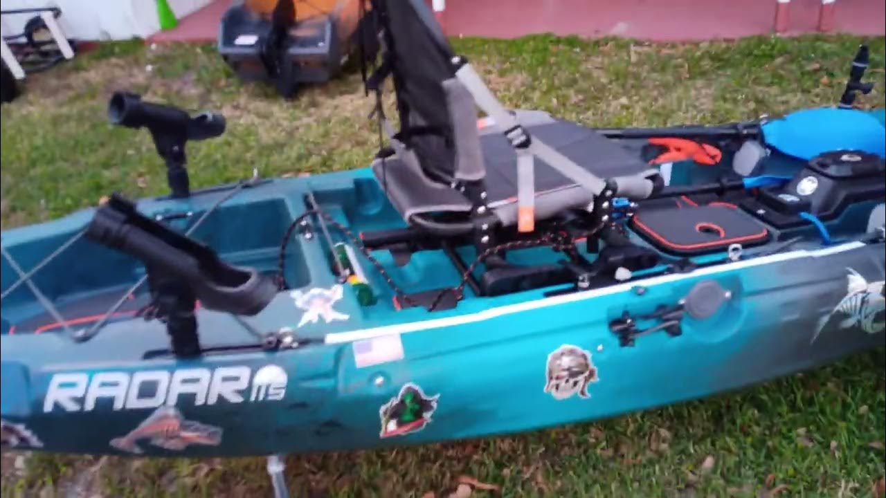 My Wilderness Systems Radar 115 Fishing Kayak YouTube