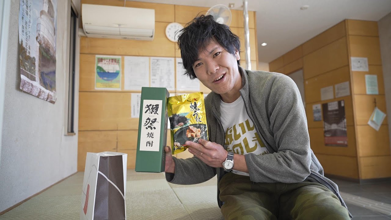 下関駅にウニのおみやげを買いに行きました