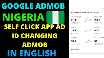 Admob ad id changing app || English video || Admob ad id changing app || banner ads ad id changing