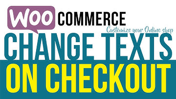 Change Woocommerce checkout page Billing Details & Other Texts