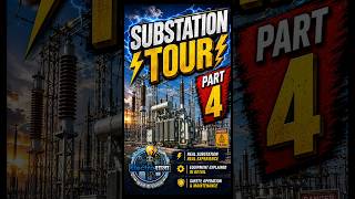 Substation Tour Part - 04 | #trending #viral #facts #electrical #substation #grid #engineering