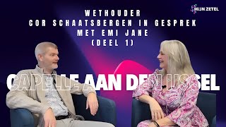 Wethouder Cor Schaatsbergen van Capelle aan den IJssel in gesprek met Emi Jane #CapelleaandenIJssel