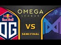 OG vs NIGMA - BEAUTIFUL SEMI FINAL! - OMEGA League Dota 2 Highlights 2020