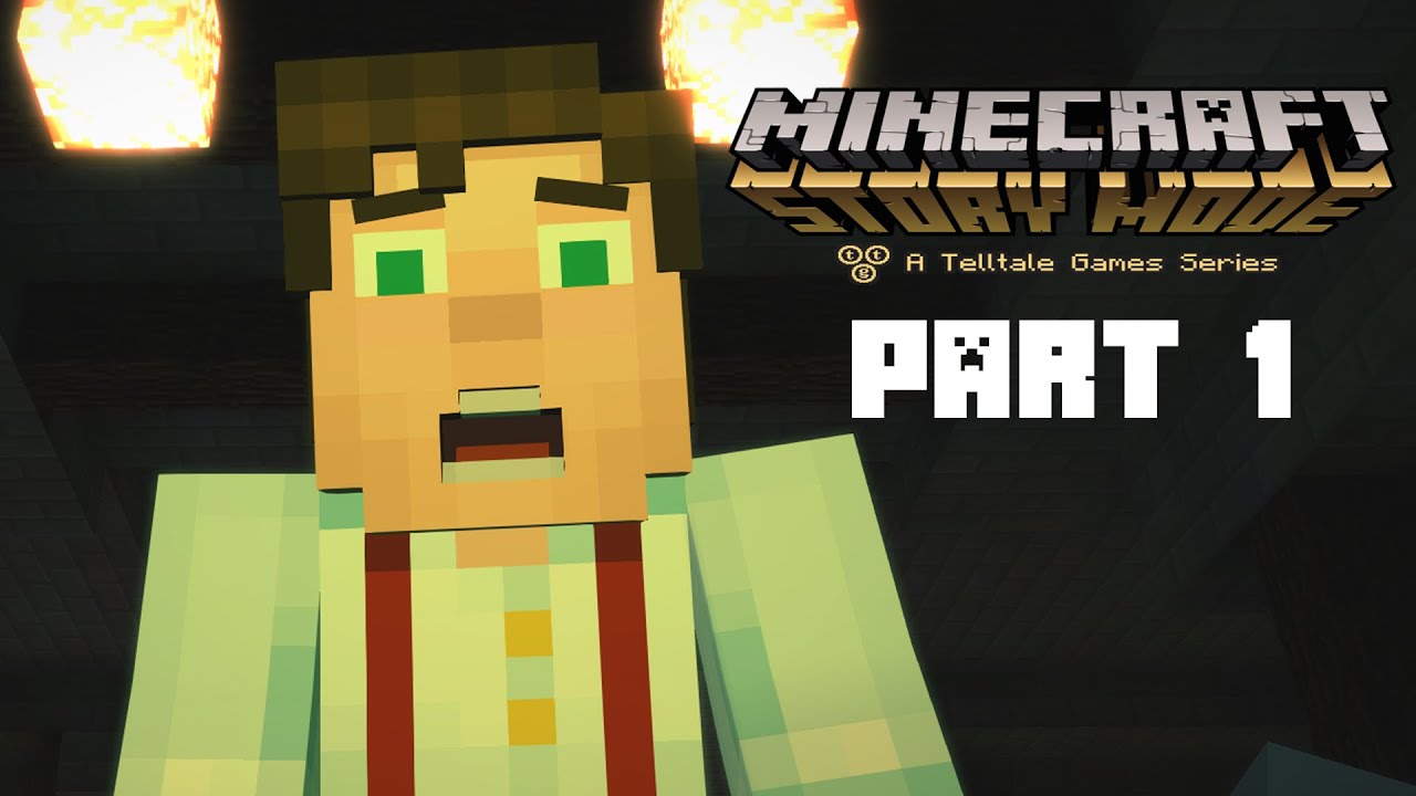 Minecraft : Story Mode - เทศกาล Endercon Chapter 1 #1/4 - YouTube