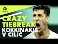 INCREDIBLE ATMOSPHERE Final Set Tiebreak Cilic vs Kokkinakis | Adelaide 2 Highlights