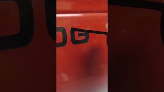 How to Remove Stickers w/ a Blow Dryer #shorts #autobodypaint #diy
