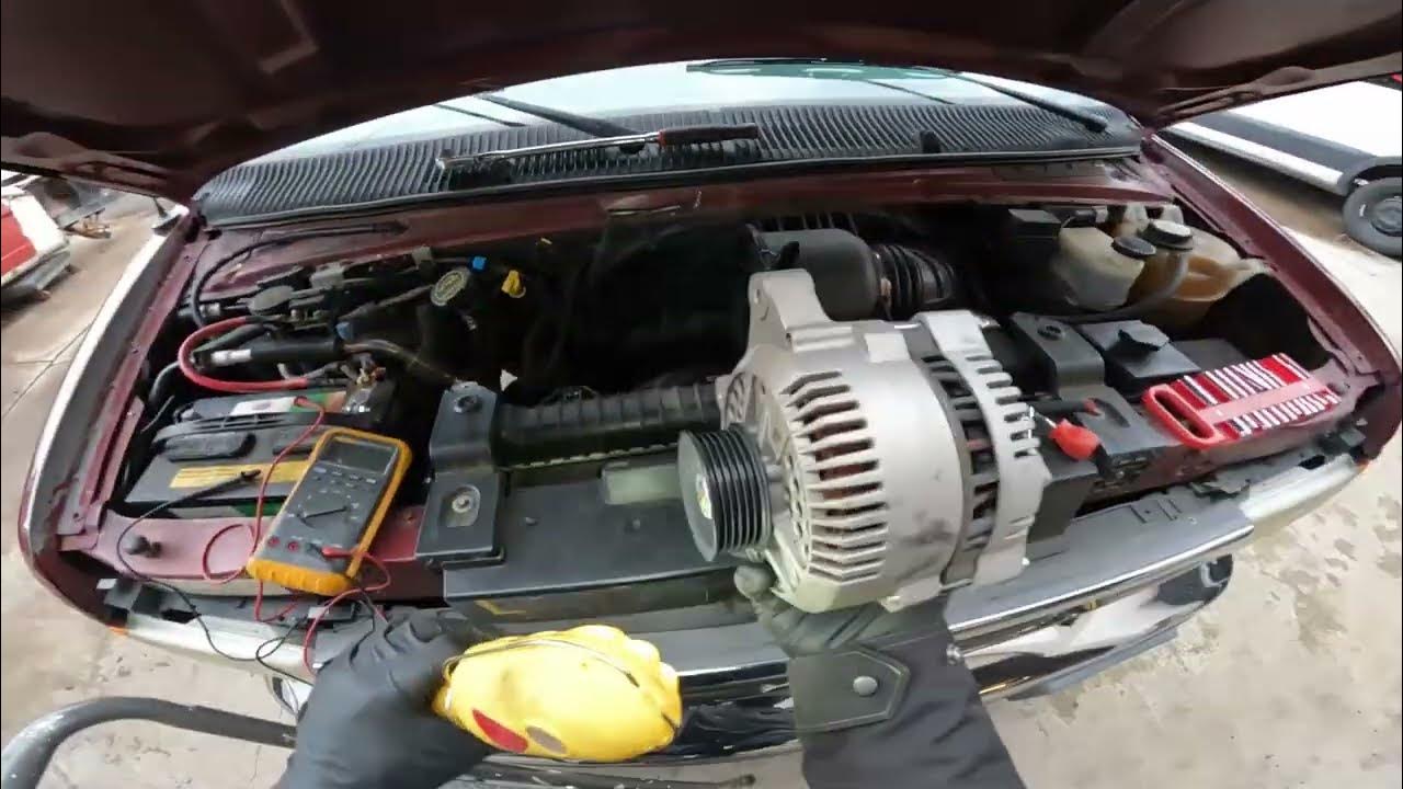 Ford E150 , E250 , and E350 Alternator Replacement - YouTube