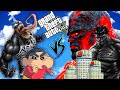 VENOM and SHINCHAN WITH Black HULK GTA V |  Team4SHOOTER