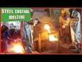Steel Casting Foundry Work, Arrow block product. Episode 1.