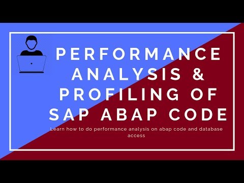 SAP ABAP profiling