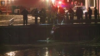 Car drives into Cuyahoga River: Rescue crews searching for driver