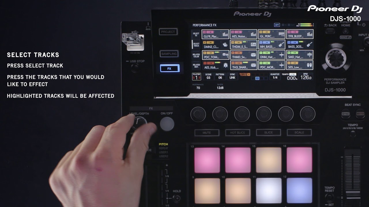  Pioneer DJ DJS-1000 Standalone DJ Sampler : Musical Instruments