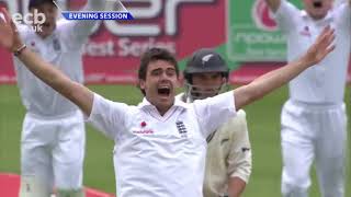 The king of swing at his best😍 JAMES ANDERSON incredible 7-43 vs New Zealand