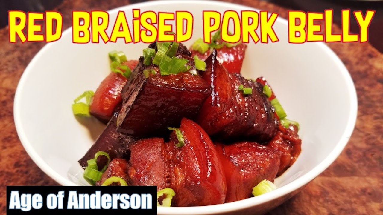 Magical Red Braised Pork Belly(Hong Shao Rou) - YouTube