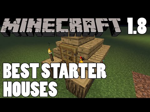 Minecraft 1.8 Lifehacks/Tricks Best Starter Home Build Guide And Starter Home Designs - Minecraft 1.8 Lifehacks/Tricks Best Starter Home Build Guide And Starter Home Designs