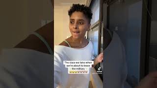 The class veterans take when they’re about to leave the military - Nicque Marina