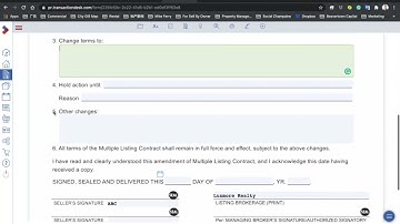 #65 How to fill listing amendment form | Charles Zhou