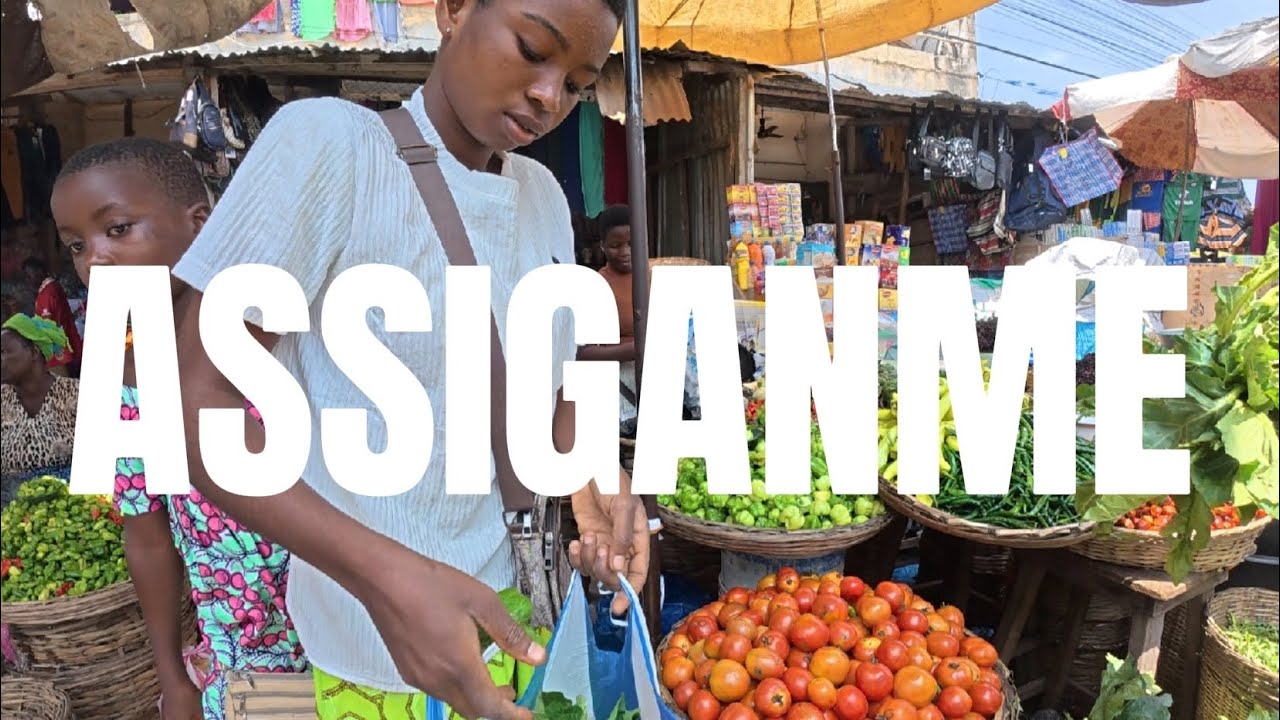 Lome Togo: Tour dans Asiganme,  le plus grand marche du Togo. 