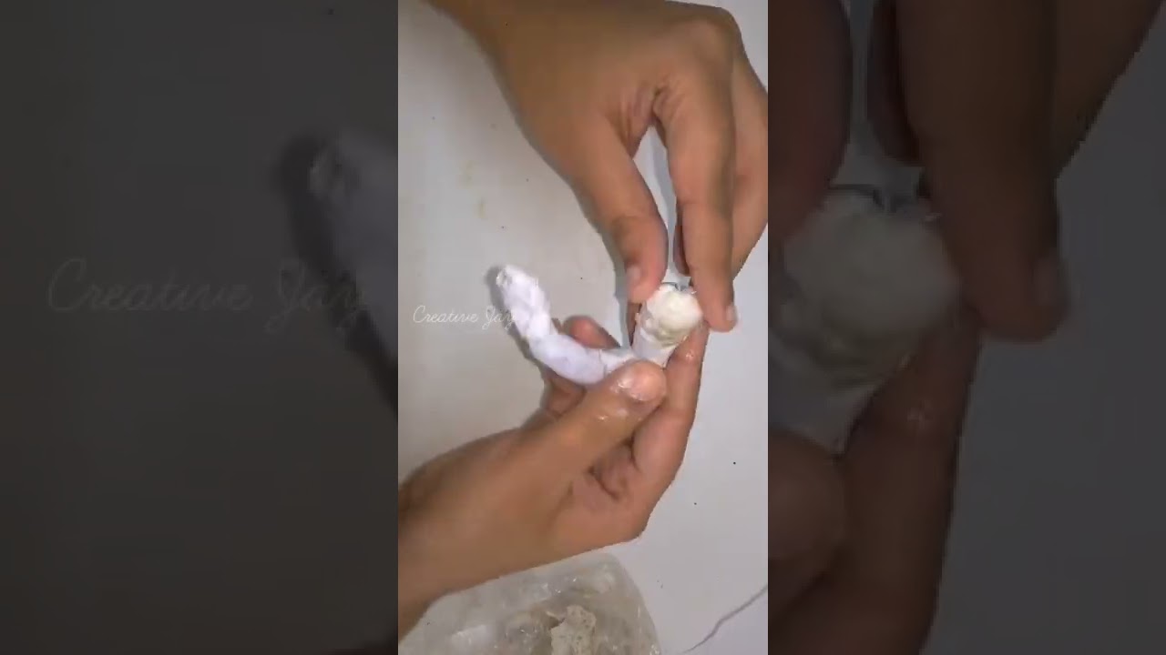 Cardboard box doll sculpture. Creative Jay 