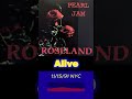 Pearl Jam Alive Roseland 11/15/1991 New York City #nyc #rock #music #pearljam #grunge #live #concert