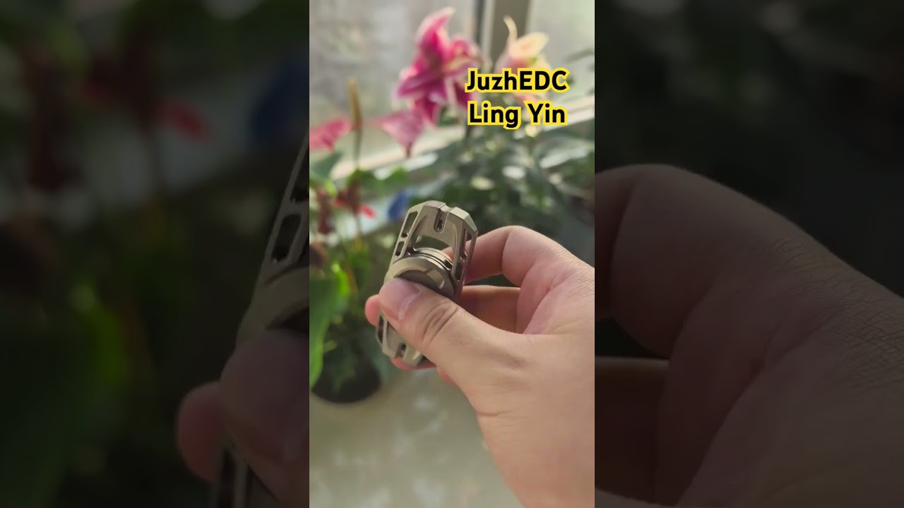 Ling Yin Resonant Fidget Spinner – Titanium & Zirconium Versions