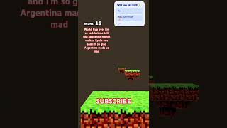 World Cup over I m so sad SUBSCRIBE