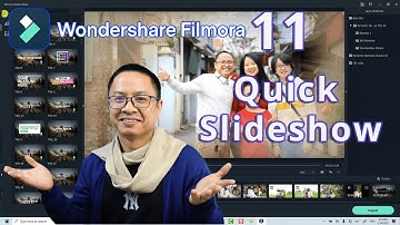 Wondershare Filmora 11 | How to Create Quick Photo Slideshow with Instant Mode?
