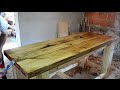 Making a Solid Oak Top Wooden Workbench