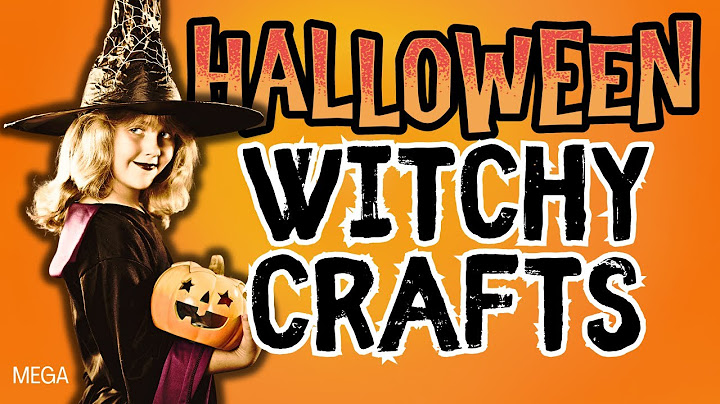 WITCHY Halloween Crafts For Crafters Who Need An EARLY Start