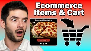 How to Create Dynamic Product & Cart Pages for Ecommerce Websites from Scratch | Free Source Code