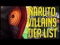 Naruto Villains Tier List