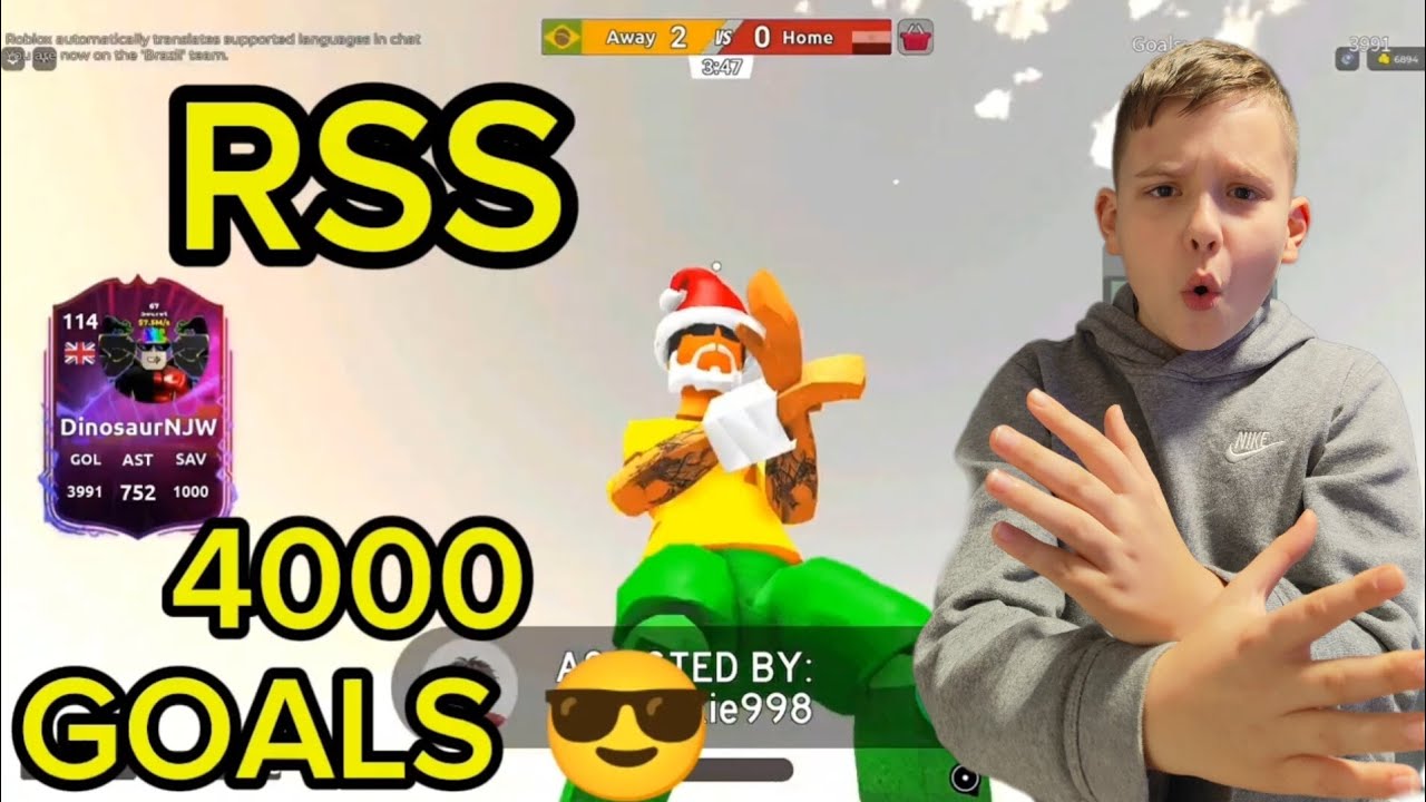 Реалистичный уличный футбол в ROBLOX: 4000 голов 😎 