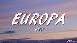 Joost - Europa (Lyrics)
