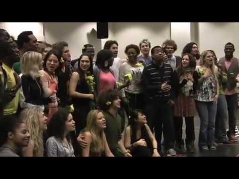 New cast of the Broadway Musical Hair - Let the su...