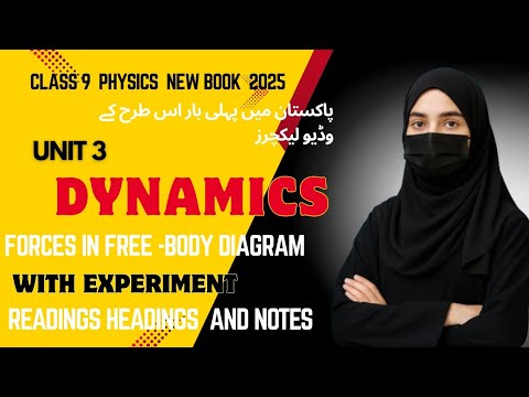 9Th Class Physics New Book Chapter 3 || Lecture 4 || Dynamics - YouTube