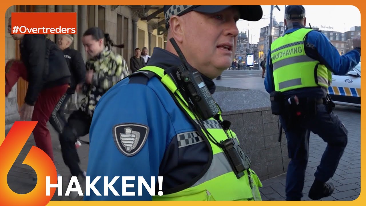 Handhavers HAKKEN vrolijk mee en laten zien hoe je BIERKRATTEN draagt! | Overtreders
