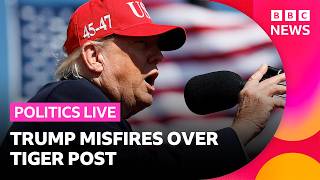US President Donald Trump criticised for public comments | BBC Politics Live