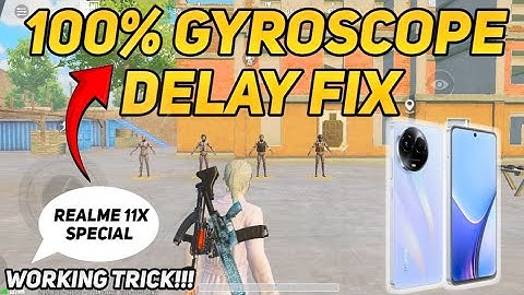 🇮🇳BGMI 100% WORKING GYRO DELAY FIXING TRICK | REALME 11X GYROSCOPE DELAY FIX 😍AND ALL DEVICES TRICK