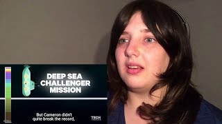 This Incredible Animation Shows How Deep The Ocean Really Is Reaction (ParaReact REUPLOAD)