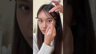 Easy Way To Style Outgrown Bangs