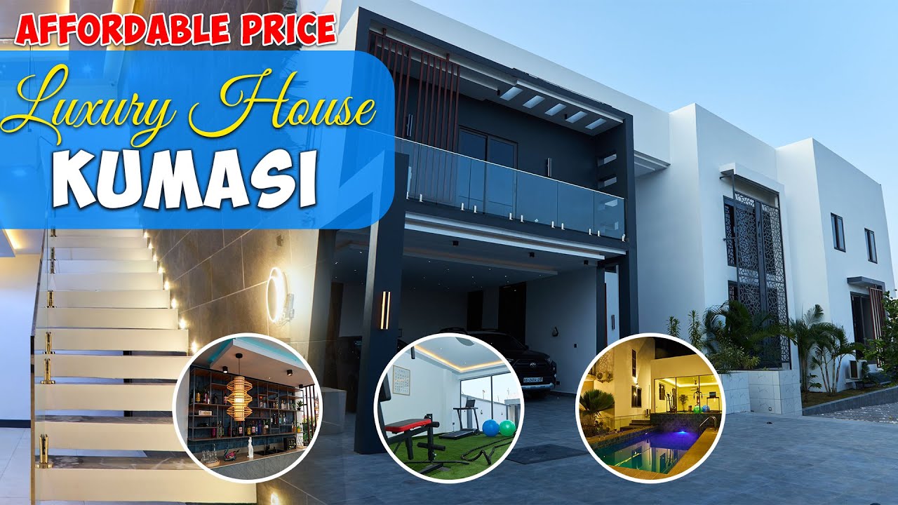 Доступный роскошный дом на продажу в Кумаси, Гана 