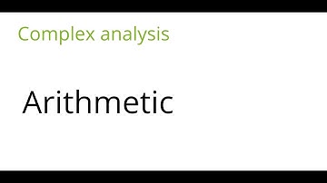 Complex analysis: Arithmetic