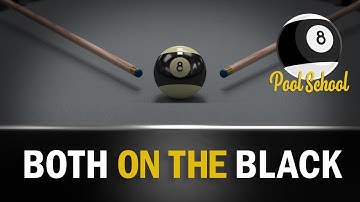Both On The Black Ball - Pool Tutorial | Pool School