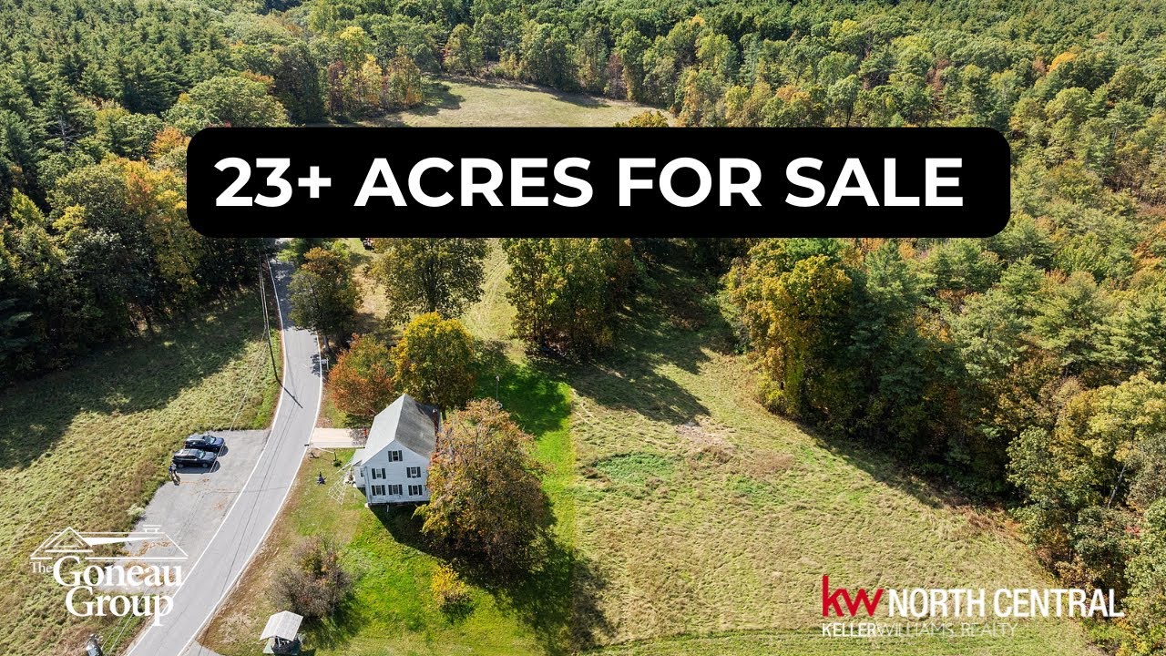 Land for Sale | 23+ Acres of Farmland & Woodlands | Drone Tour | Lot C, 765 Brockelman Rd