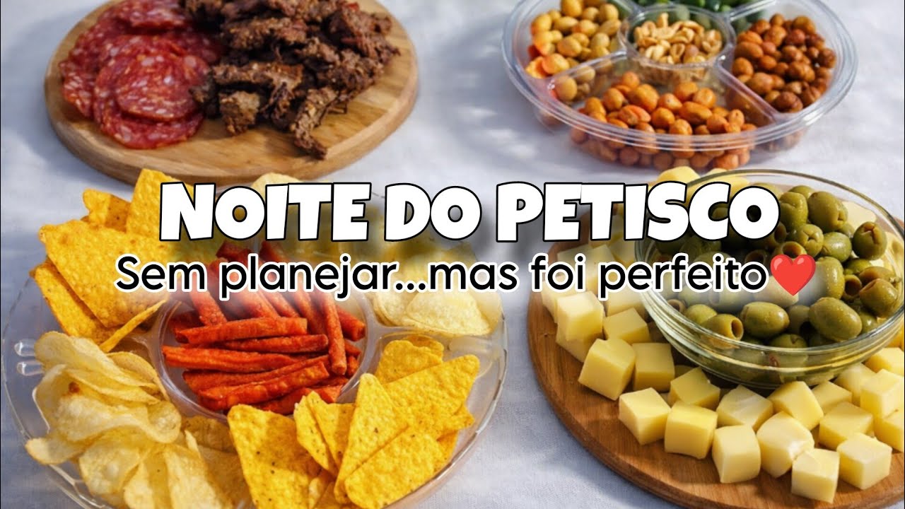 NOITE DO PETISCO SIMPLES PARA COMEMORAR O ANIVERSÁRIO DO MARIDO ❤️ - Kelly Simões 