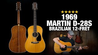 Download Lagu 1969 Martin D-28S Brazilian 12-fret with Slotted Headstock! MP3
