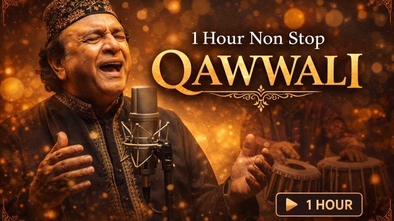 1 Hour Non Stop Qawwali | Continuous Sufi Qawwali for Inner Peace