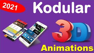 Kodular 3D Animations 2021  |  How to use animation component  |  Animation Util Component