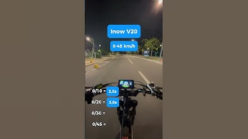 Bicicleta Elétrica Inow V20 - Teste de Velocidade