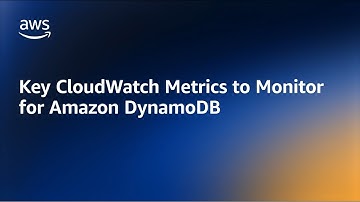 Monitoring Amazon DynamoDB Tables - Amazon DynamoDB Nuggets | Amazon Web Services